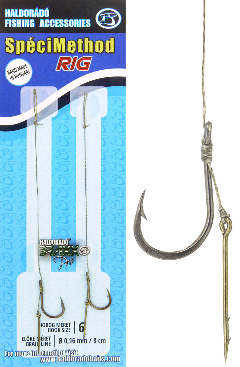 HALDORÁDÓ SPÉCI METHOD RIG 15MM 6-OS HOROG
