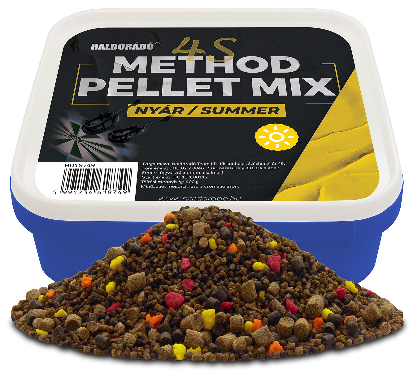 HALDORÁDÓ 4S METHOD PELLET MIX - NYÁR