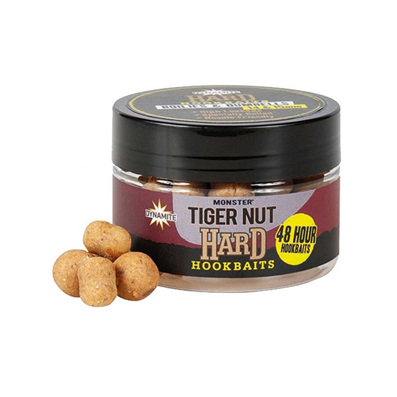 DYNAMITE BAITS TIGERNUTS HARD HOOKBAITS BOILIES & DUMBELLS 14-15MM