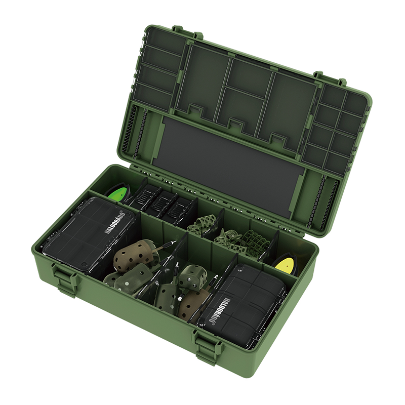 xHALDORÁDÓ CARP PRO BOX - PONTYOS APRÓCIKK ÉS ELŐKETARTÓ DOBOZ