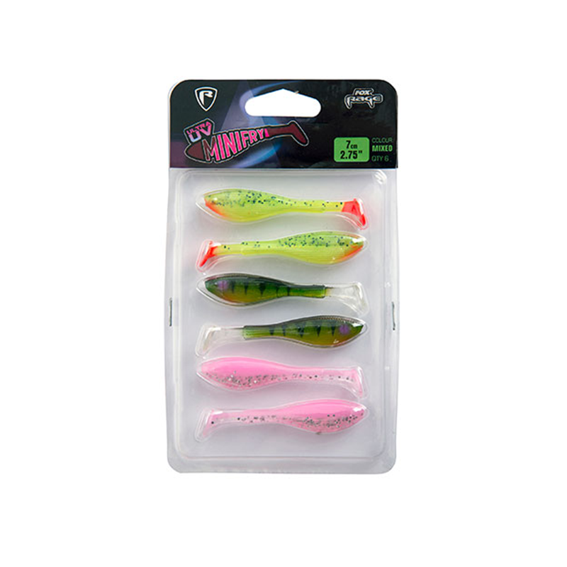 FOX RAGE 6X ULTRA UV MINI FRY - 7 CM
