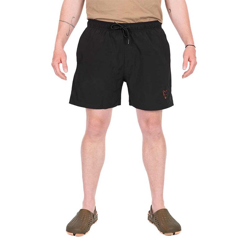 FOX COLLECTION BLACK LW SWIMMING SHORT - L