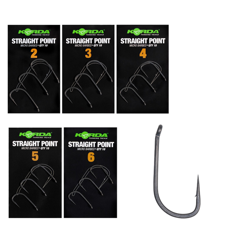 KORDA STRAIGHT POINT BARBED 6