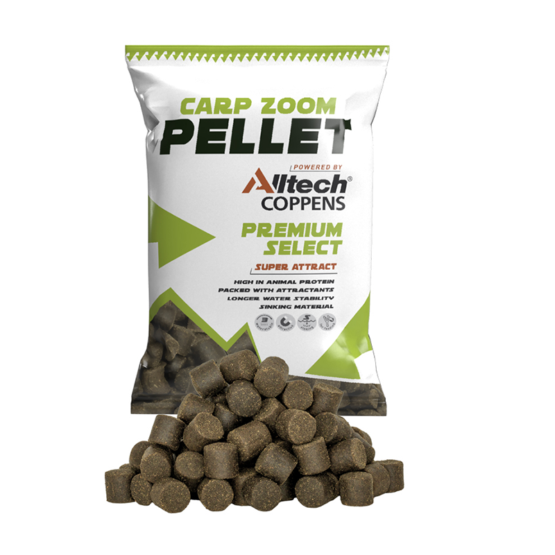 CARP ZOOM PREMIUM SELECT PELLET NATÚR 20mm 10kg