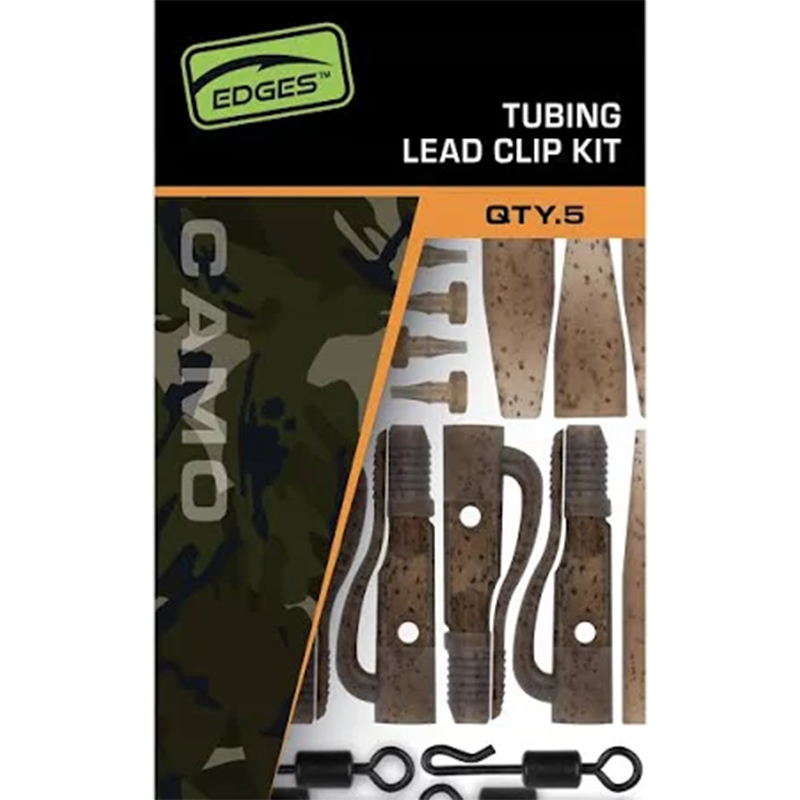 FOX EDGES CAMO TUBING LEADCLIP KIT
