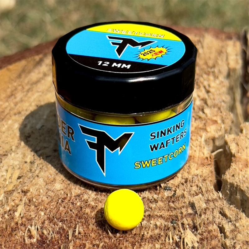 FEEDERMANIA SINKING WAFTERS 12MM SWEETCORN
