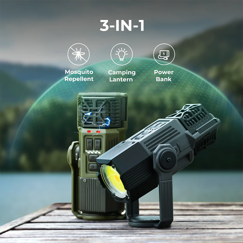 FLEXTAIL EVO REPEL 3 IN 1 HORDOZHATÓ SZÚNYOGRIASZTÓ, LÁMPA, POWERBANK