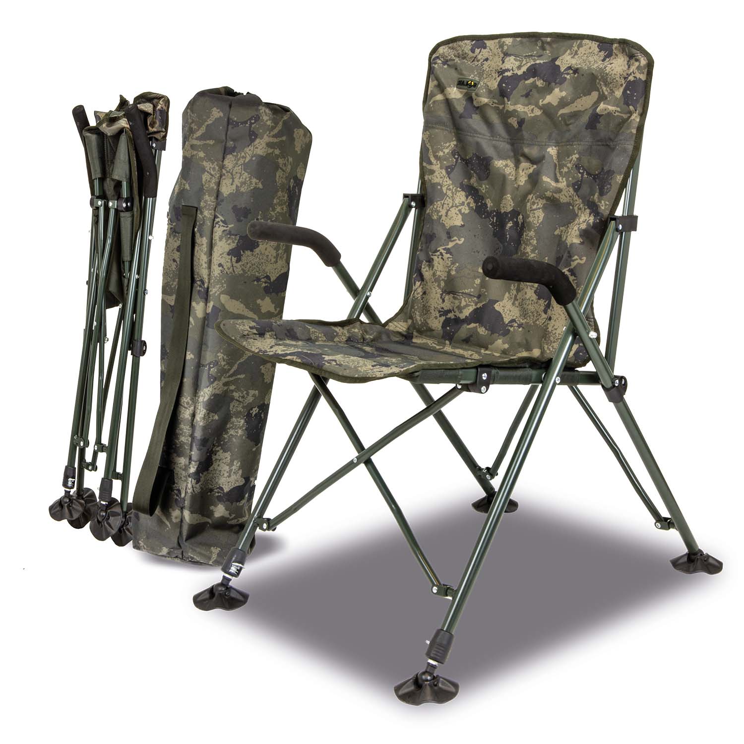 SOLAR UNDRECOVER CAMO FOLDABLE EASY CHAIR