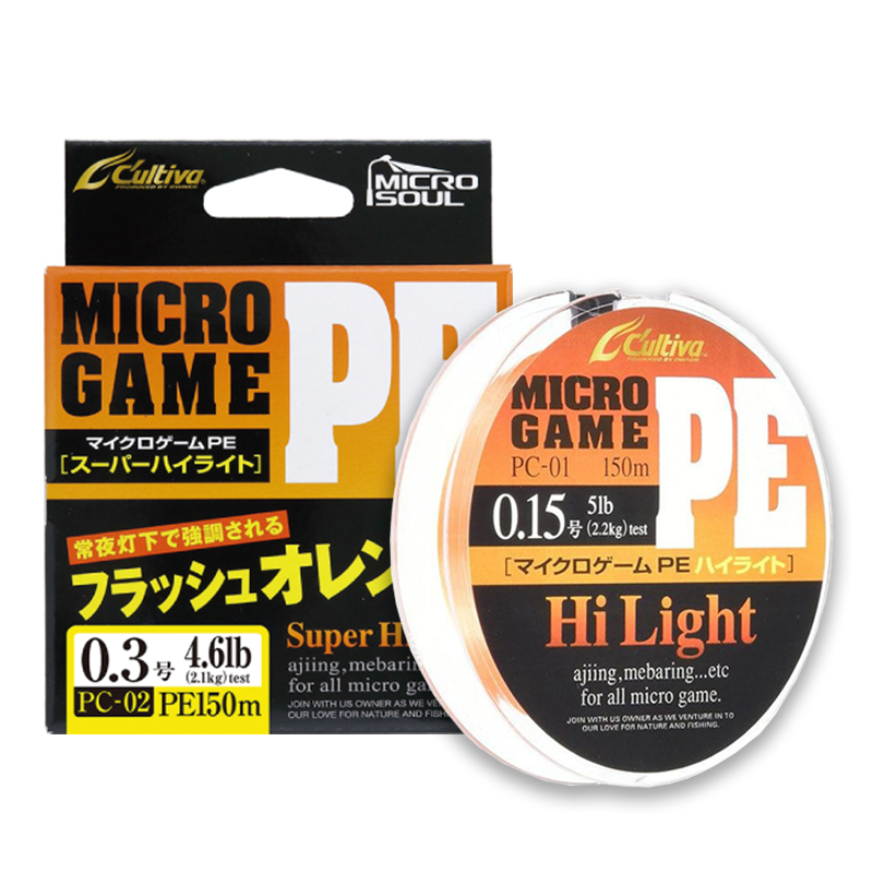 OWNER FONOTT ZSINÓR MICRO GAME PE SUPER HIGHLIGHT 0,4 4X 150M 0.09mm