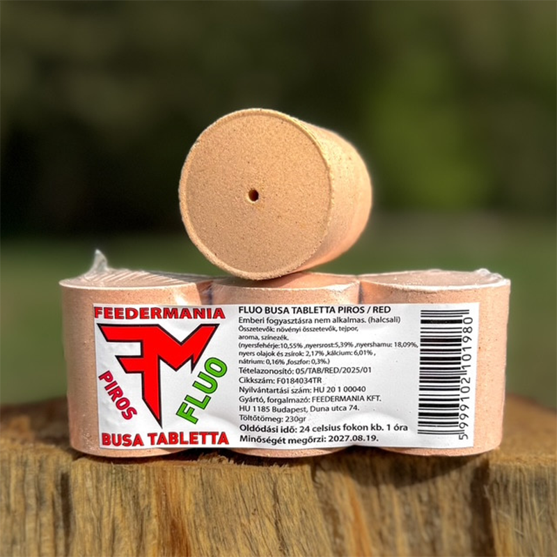 FEEDERMANIA FLUO BUSA TABLETTA - PIROS