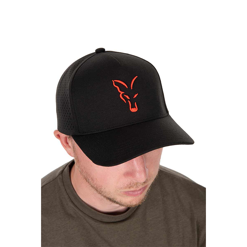 FOX COLLECTION BASEBALL CAP - BLACK/ORANGE