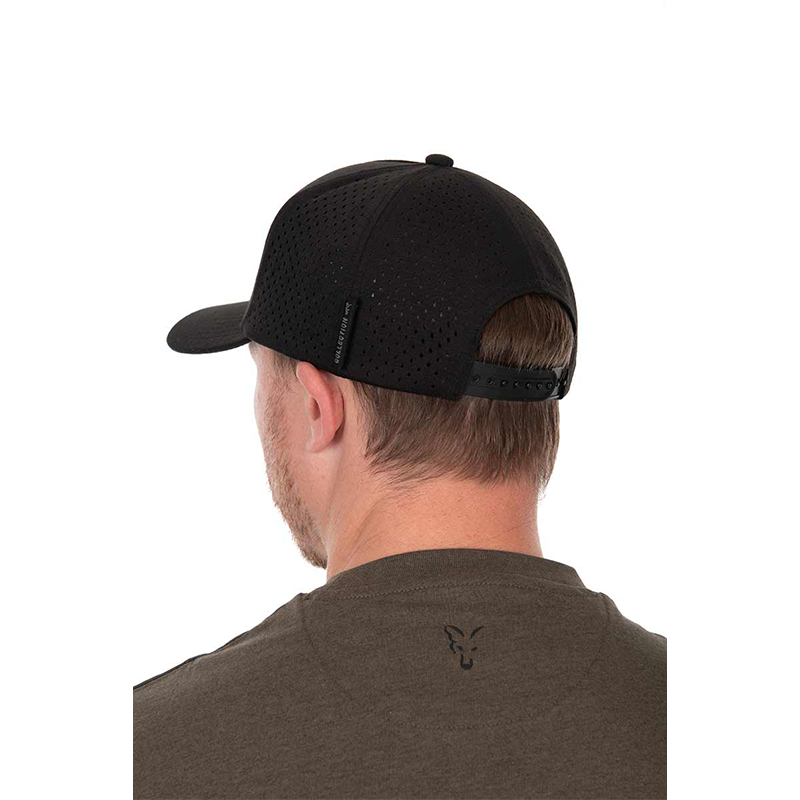 FOX COLLECTION BASEBALL CAP - BLACK/ORANGE