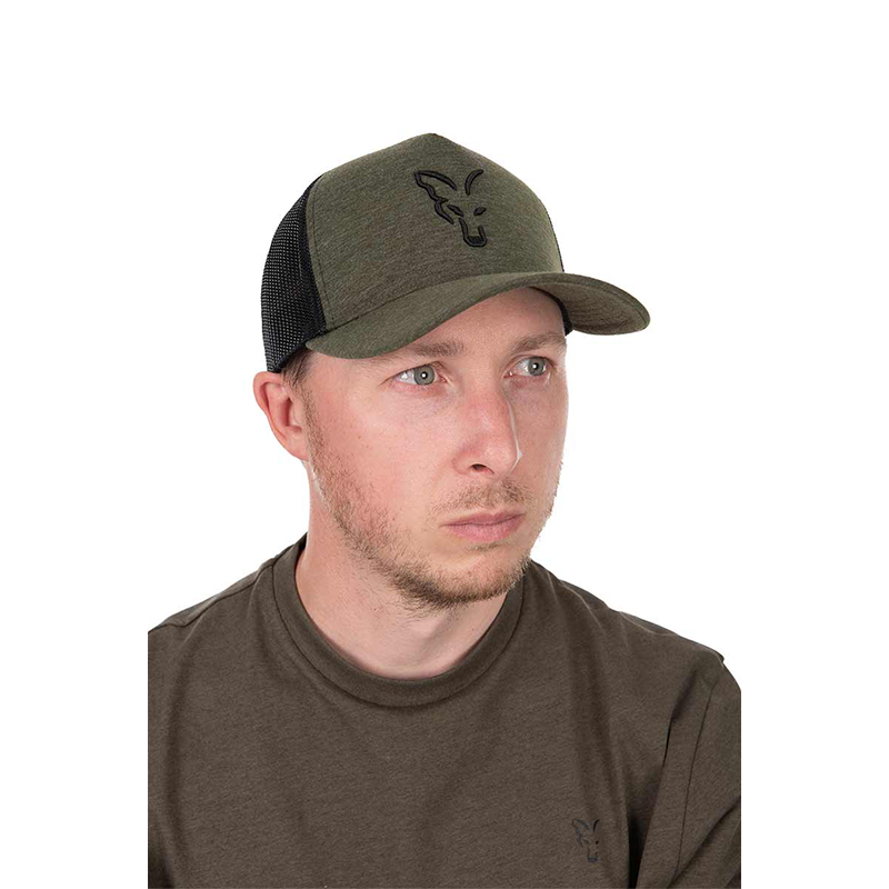 FOX COLLECTION TRUCKER CAP - GREEN/BLACK