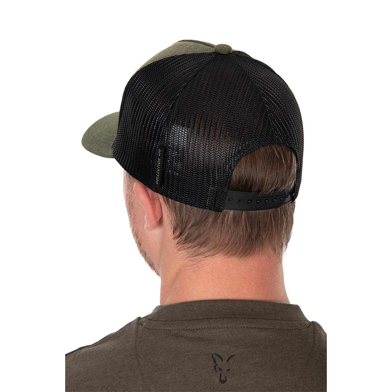 FOX COLLECTION TRUCKER CAP - GREEN/BLACK