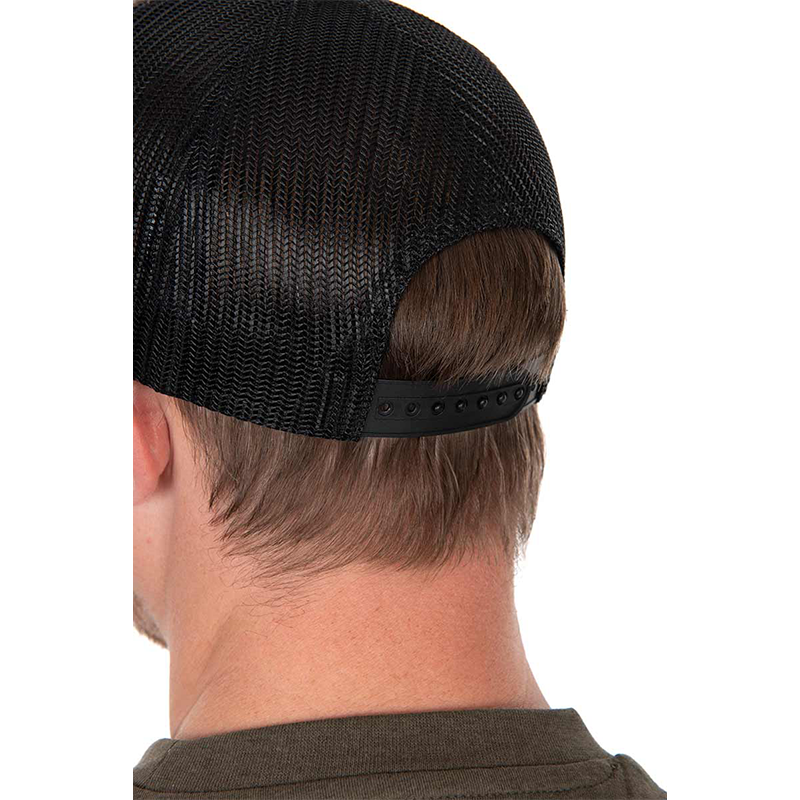 FOX BLACK CAMO TRUCKER CAP 