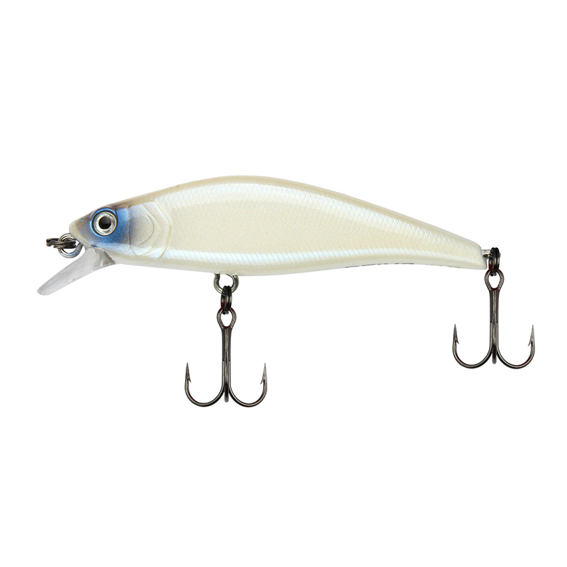REIVA LONG MINNOW 7cm PEARL WHITE