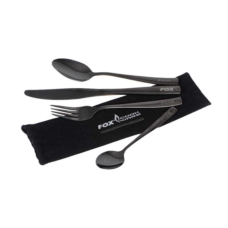 FOX COOKWARE BLACK STAINLESS EVŐESZKÖZ KÉSZLET