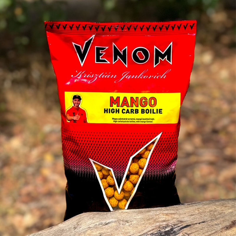 VENOM HIGH CARB BOILIE 14MM MANGÓ