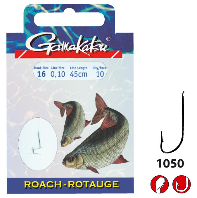 GAMAKATSU Roach előkötött BKS-1050N/018