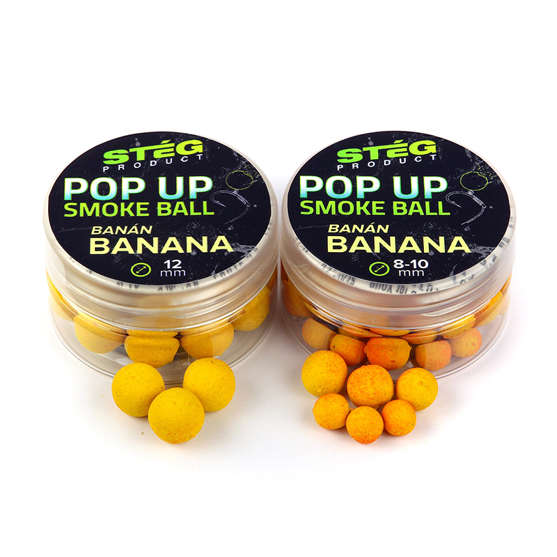 STÉG PRODUCT POP UP SMOKE BALL 12MM BANANA