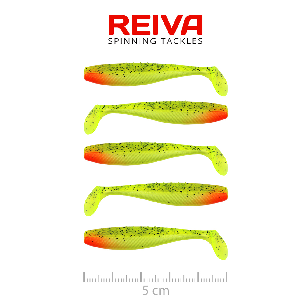 REIVA FLAT MINNOW SHAD 5CM WATERMELON