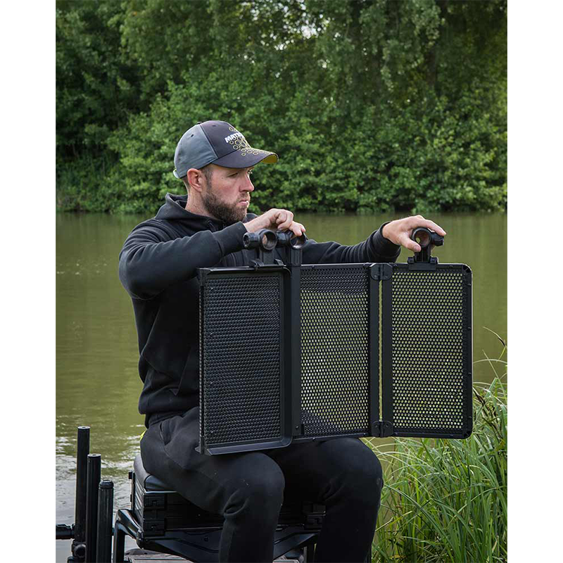 FOX MATRIX FOLDING SIDE TRAY - LARGE