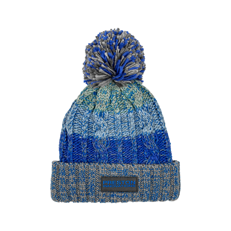 PRESTON COLOUR BLOCK BOBBLE HAT