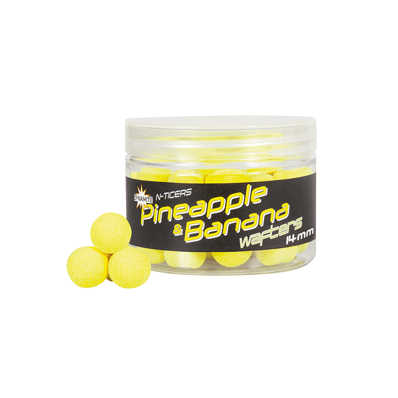 DYNAMITE BAITS N-TICERS PINEAPPLE & BANANAN WAFTERS 14MM