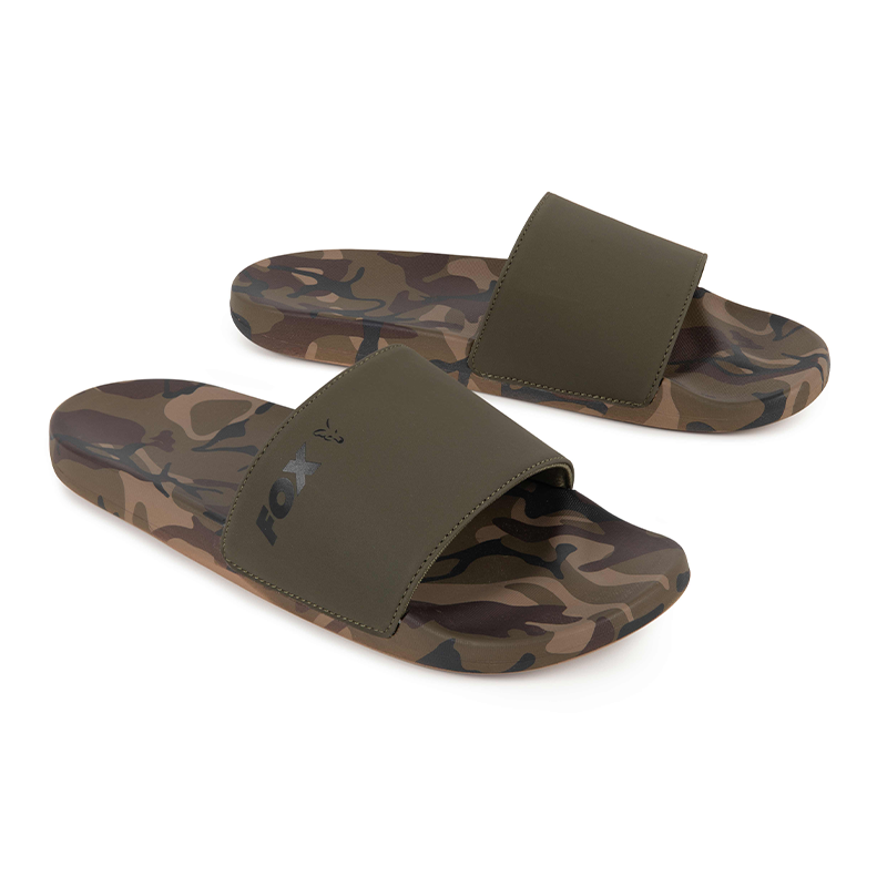 FOX SLIDERS CAMO/KHAKI 46