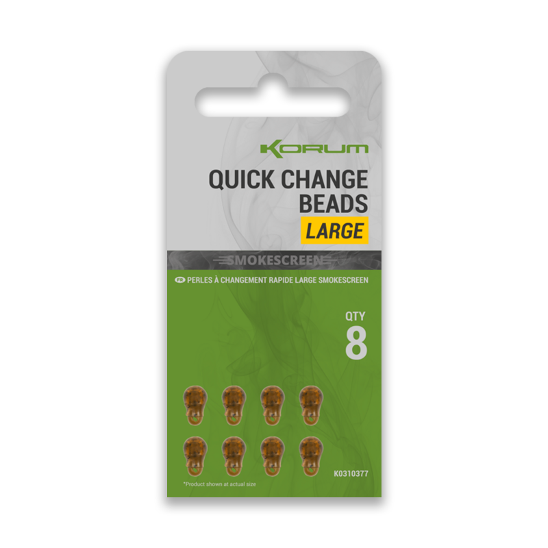 KORUM SMOKESCREEN QUICK CHANGE BEADS L