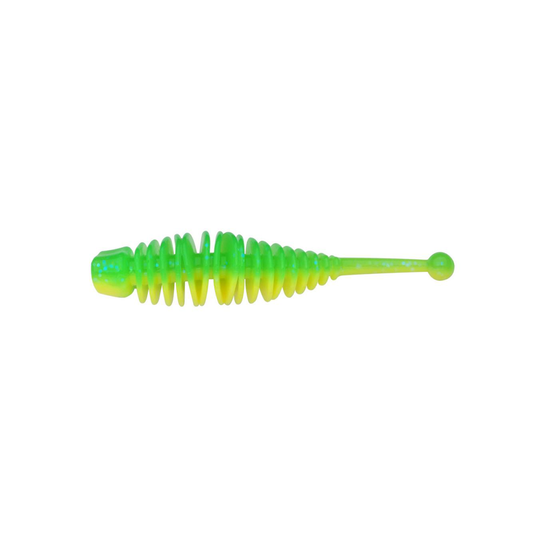 BERKLEY PWRBT PWR NAIAD 70MM SPRING GREEN/SUNSHINE YELLOW