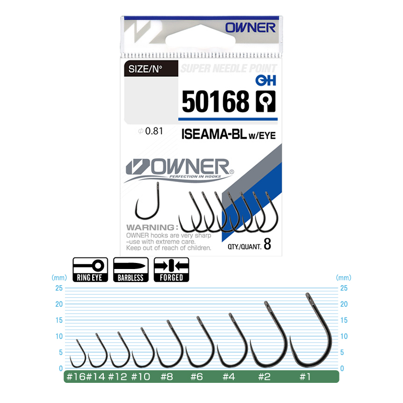 OWNER ISEAMA-BL EYED 50168-14