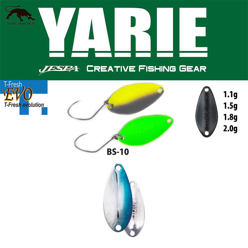 YARIE 710T T-FRESH EVO 2.0gr BS10 BLUE/SILVER