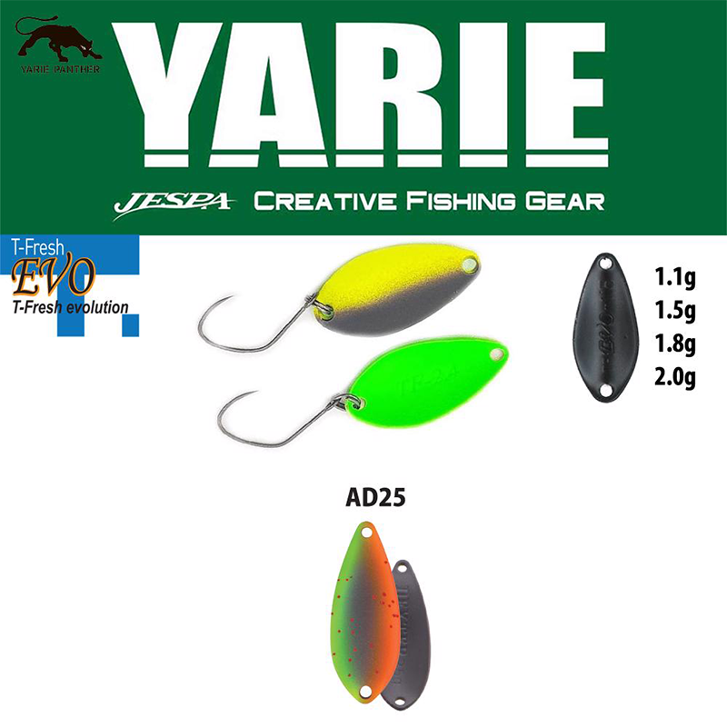 YARIE 710T T-FRESH EVO 1.5gr AD25 VEGETABLE
