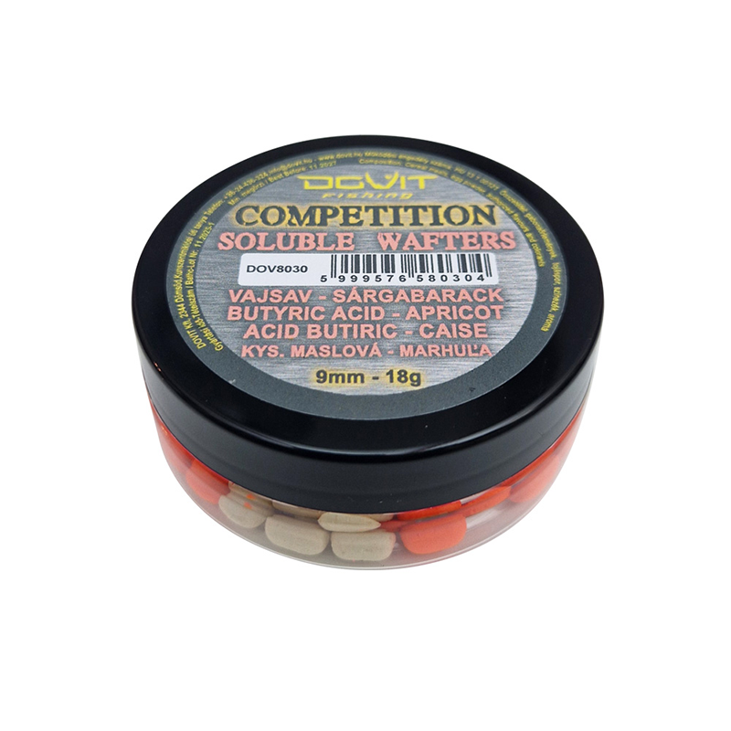 DOVIT COMPETITION SOLUBLE WAFTERS 9MM - VAJSAV-SÁRGABARACK