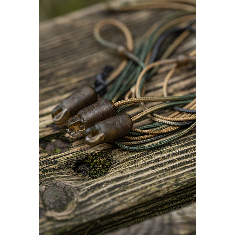 FOX EDGES CAMO LEADCORE HELI-CLIP RIGS 50LB