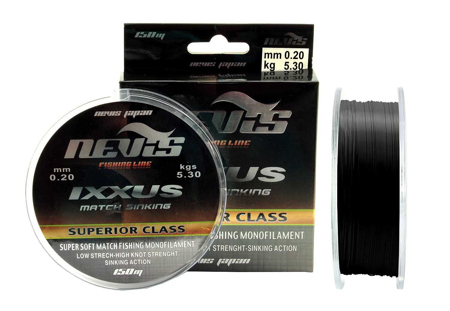 NEVIS IXXUS MATCH 150M 0.20mm