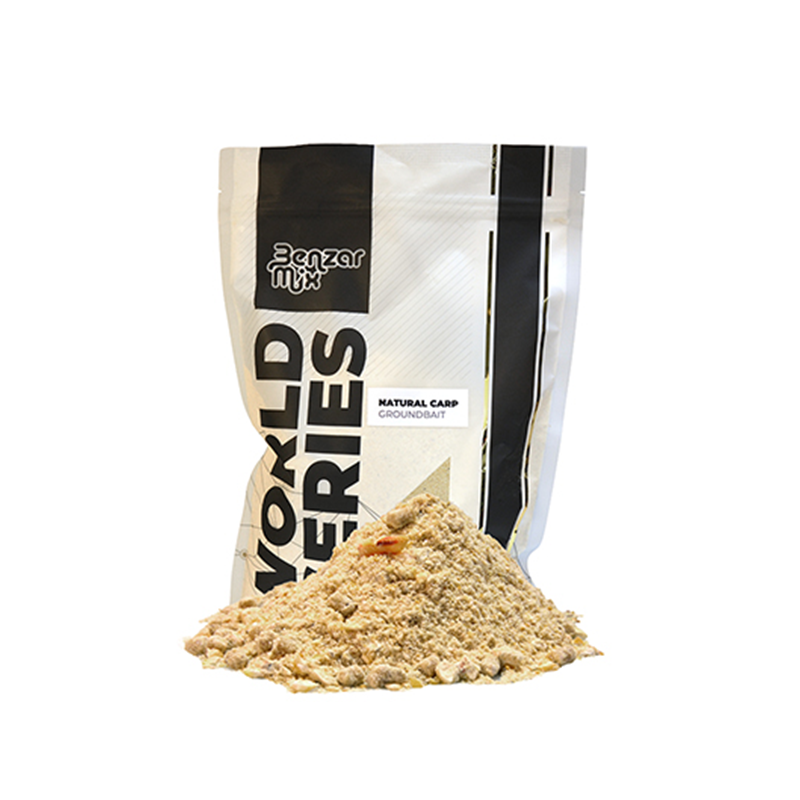 BENZAR MIX WORLD SERIES ETETŐANYAG 800G NATURAL CARP