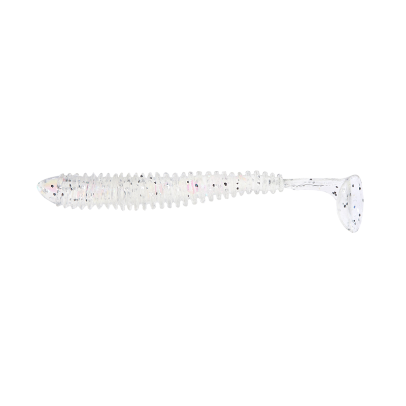 BALZER WORM PADDLER 5CM CRYSTAL