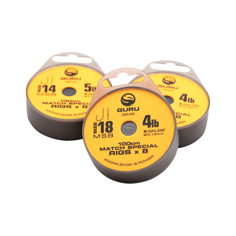 GURU MATCH SPECIAL RIG 1M 10 - 0,15MM
