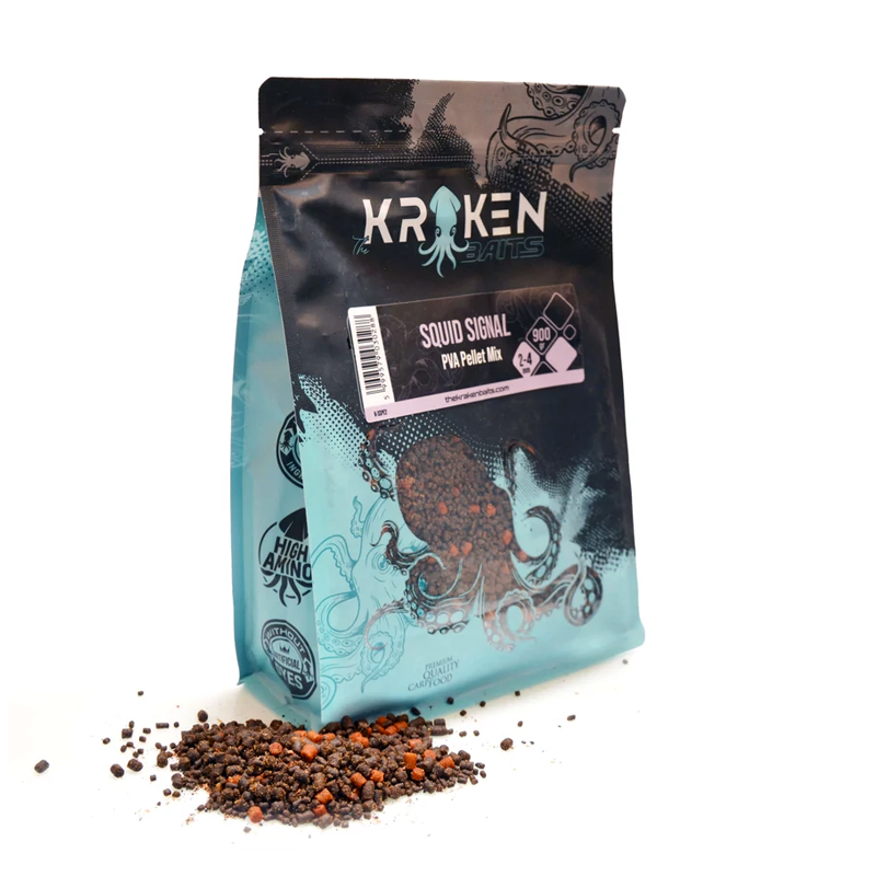 KRAKEN SQUID SIGNAL PELLETS 2-4MM 900GR