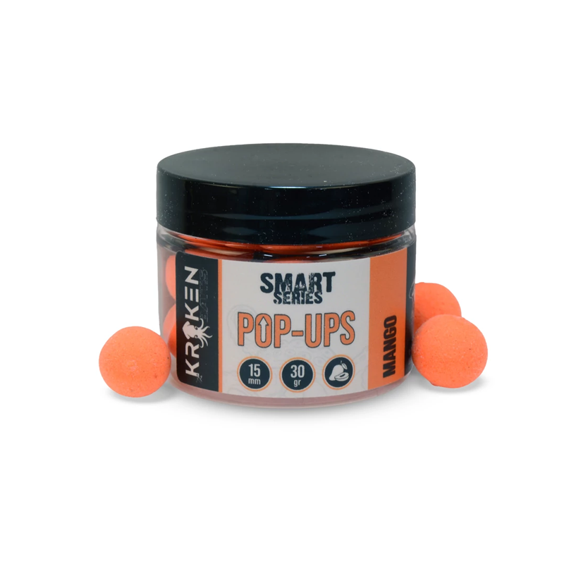KRAKEN SMART SERIES CRAZY MANGO FLUO ORANGE POP UPS 15MM 30GR