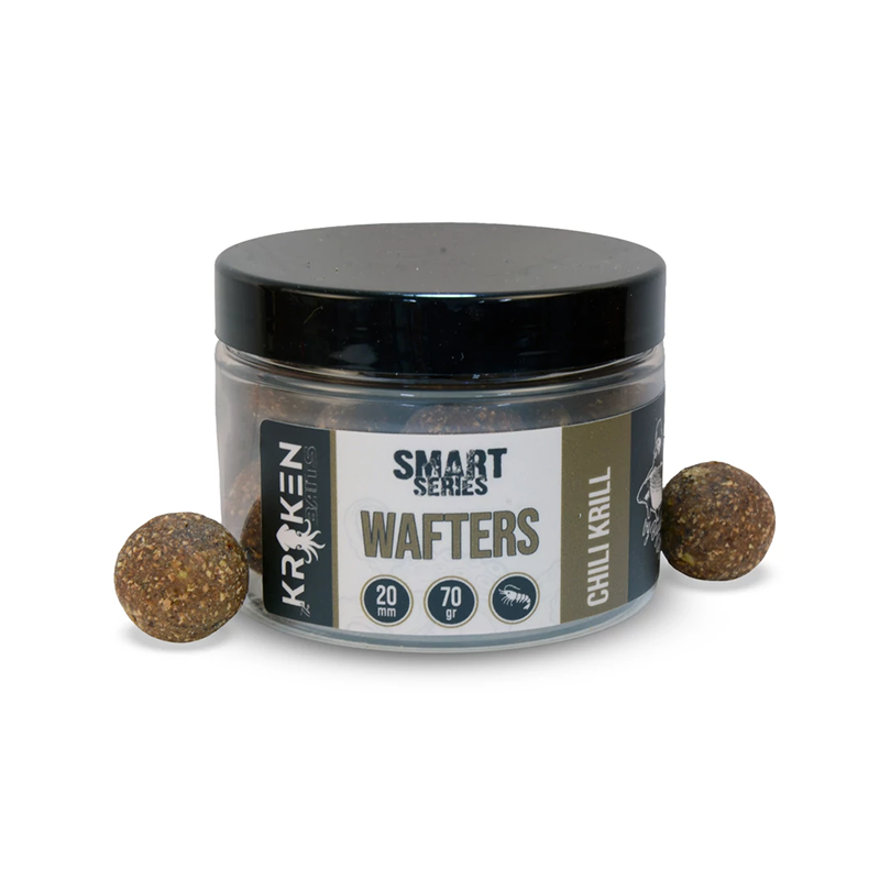 KRAKEN SMART SERIES CHILLI KRILL WAFTERS 20MM 70GR