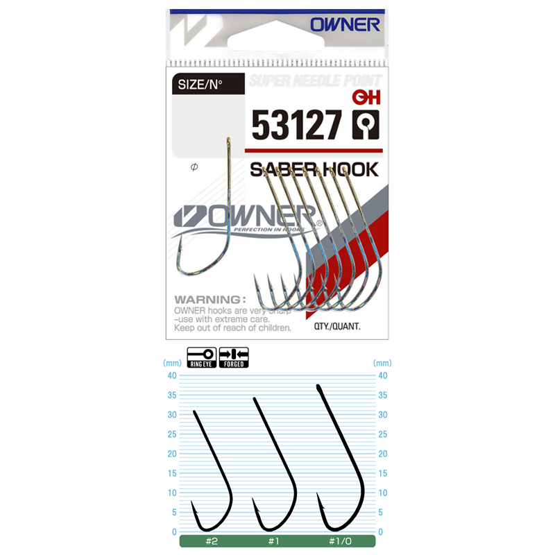 OWNER 53127-2 SABER HOOK