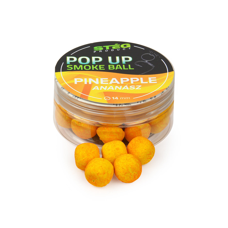 STÉG POP UP SMOKE BALL 25G 14MM PINEAPPLE