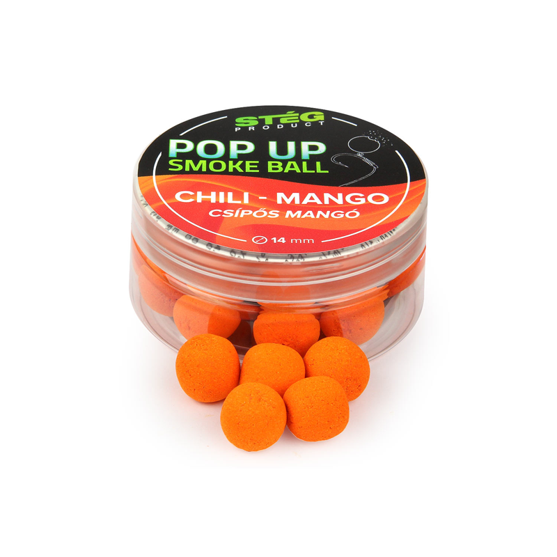 STÉG POP UP SMOKE BALL 25G 14MM CHILI-MANGO