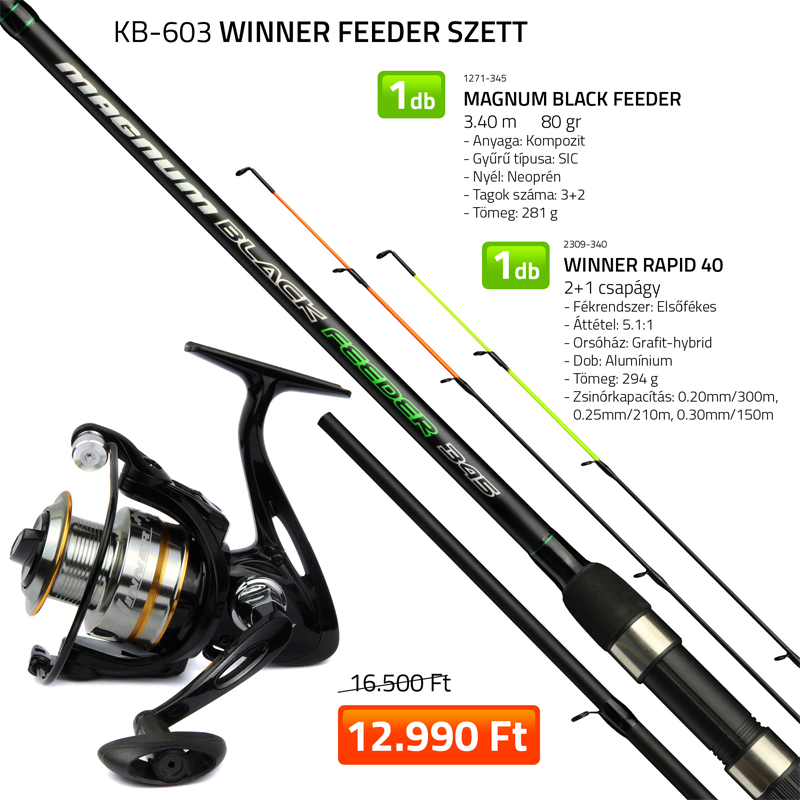 NEVIS WINNER FEEDER SZETT (KB-603)