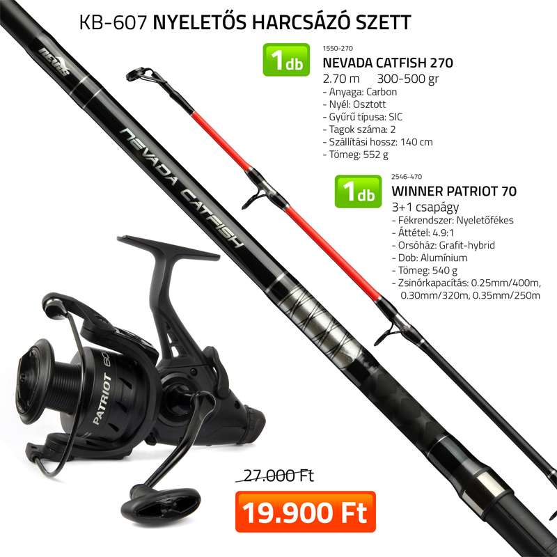 NEVIS NYELETŐS HARCSÁZÓ SZETT (KB-607)