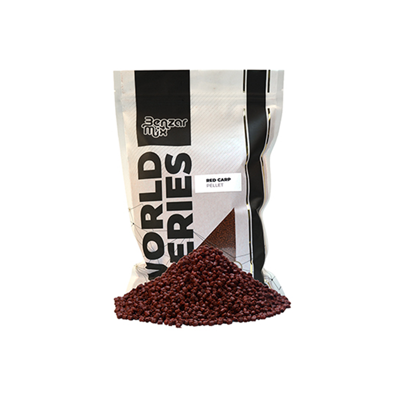 BENZAR MIX WORLD SERIES PELLET MIX 800G RED CARP