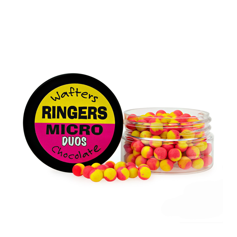 RINGERS MICRO WAFTERS DUOS ROUND - PINK&YELLOW